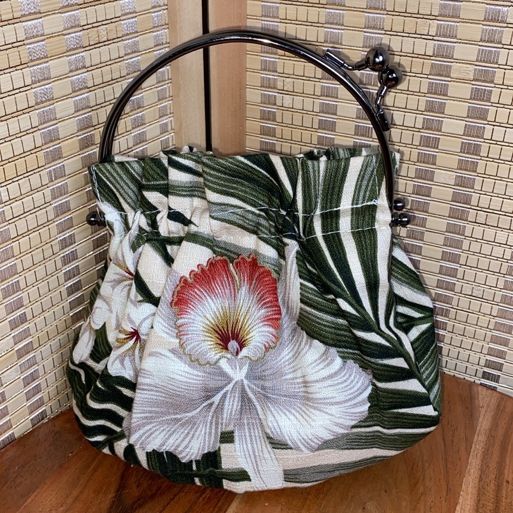 🔶Abba Vintage Hawaiian Hibiscus Tropical Handbag